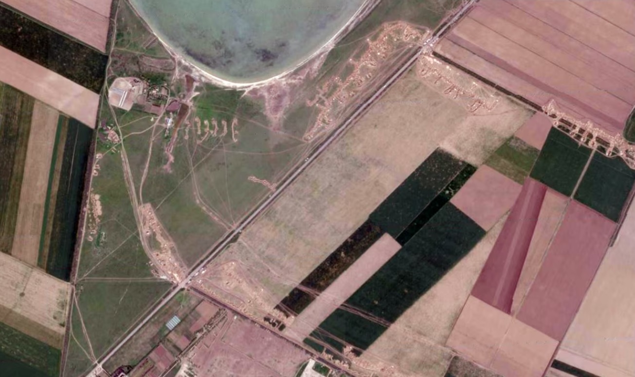 Окопы в Крыму